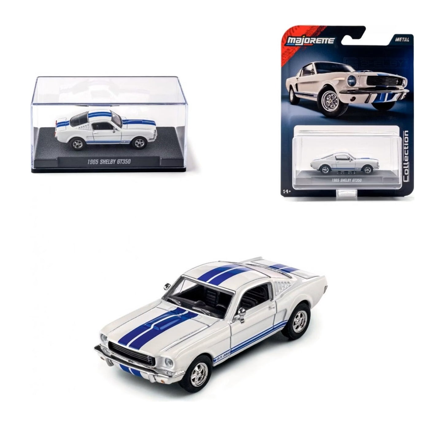 1965 Shelby GT350 Series Collection - Majorette - Scala 1/64