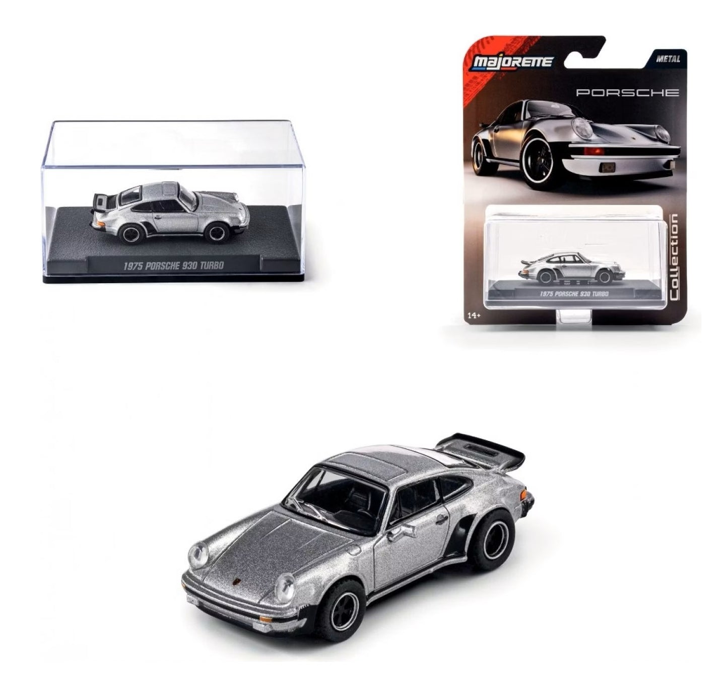 1975 Porsche 930 Turbo Series Collection - Majorette - Scala 1/64