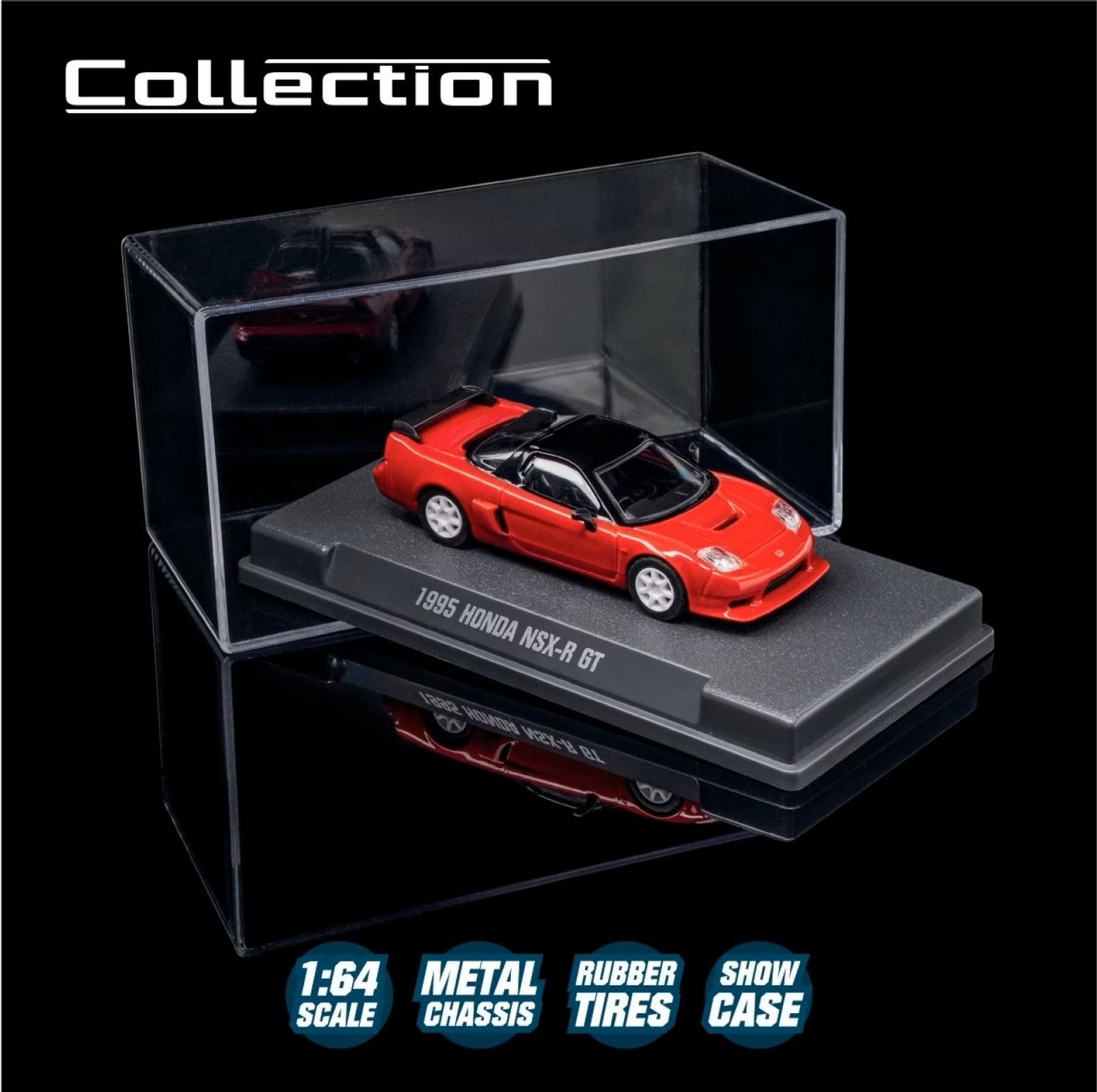 1995 Honda NSX-R GT Series Collection - Majorette - Scala 1/64