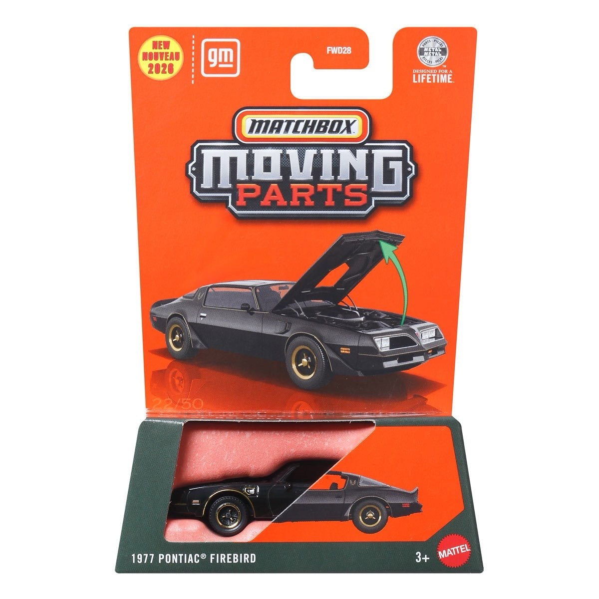 1977 Pontiac Firebird - Moving Parts - Matchbox - Scala 1/64