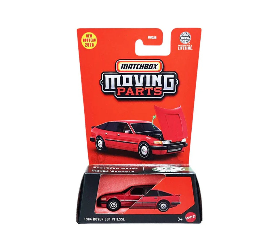 1984 Rover SD1 Vitesse Red - Moving Parts - Matchbox - Scala 1/64