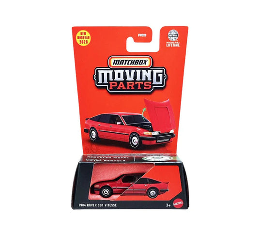 1984 Rover SD1 Vitesse Red - Moving Parts - Matchbox - Scala 1/64