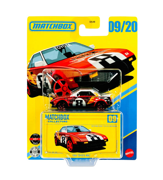 1984 Toyota MR2 W20 #09 - Matchbox Collectors - Matchbox - Scala 1/64 Circa