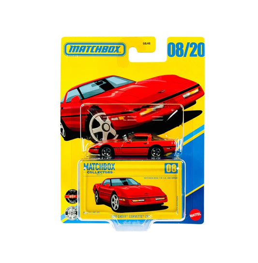 1990 Chevy Corvette Zr1 #08 - Matchbox Collectors - Matchbox - Scala 1/64 Circa