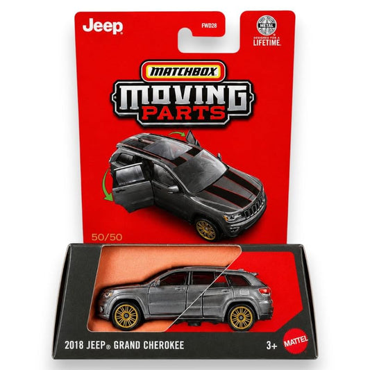 2018 Jeep Grand Cherokee - Matchbox - Moving Parts - Scala 1/64