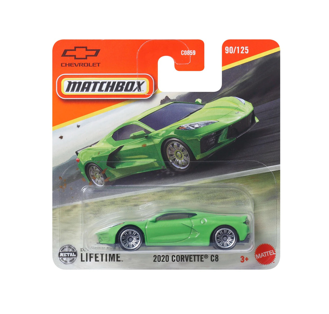 2020 Corvette C8 Green #90 - Matchbox - Scala 1/64 Circa