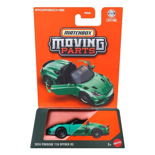 2024 Porsche 718 Spyder RS - Moving Parts - Matchbox - Scala 1/64