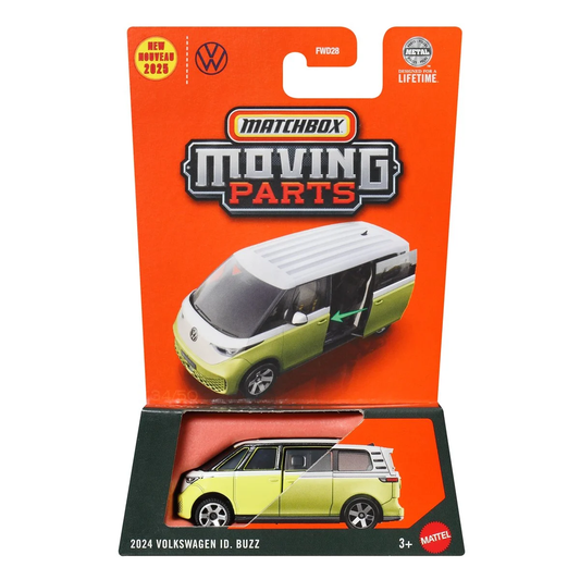 2024 Volkswagen ID.Buzz Yellow - Moving Parts - Matchbox - Scala 1/64