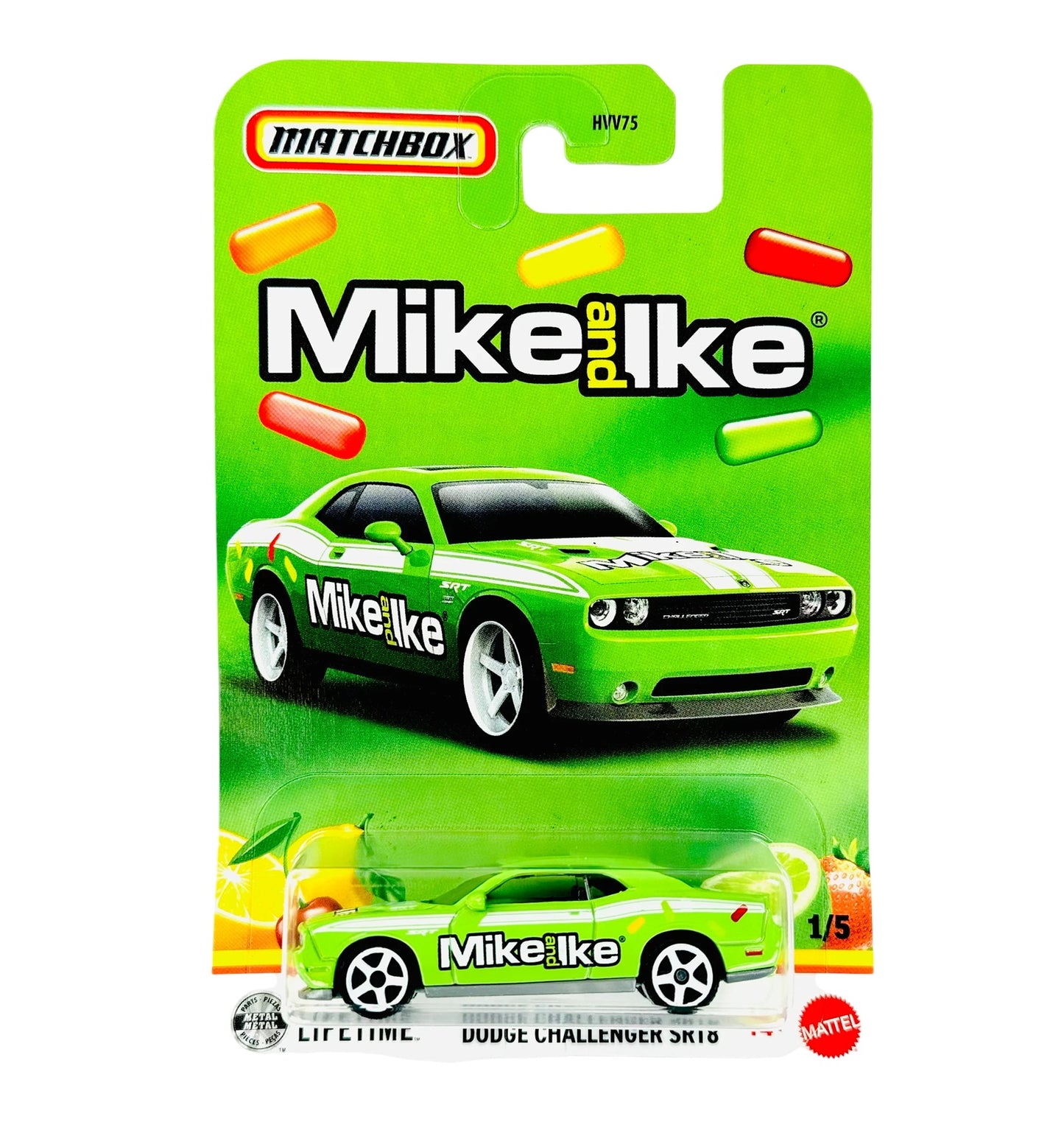 Dodge Challenger SRT8 Mike and Like - Matchbox - Scala 1/64 Circa
