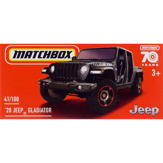 Jeep Gladiator 2020 #41 Black - Matchbox - Scala 1/64 Circa