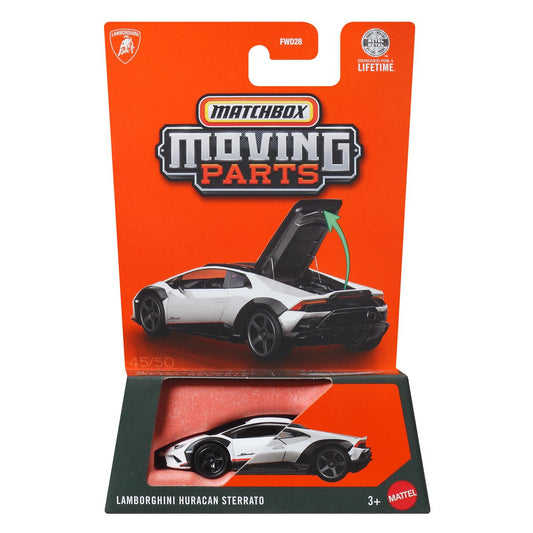 Lamborghini Huracan Sterrato White - Matchbox - Moving Parts - Scala 1/64