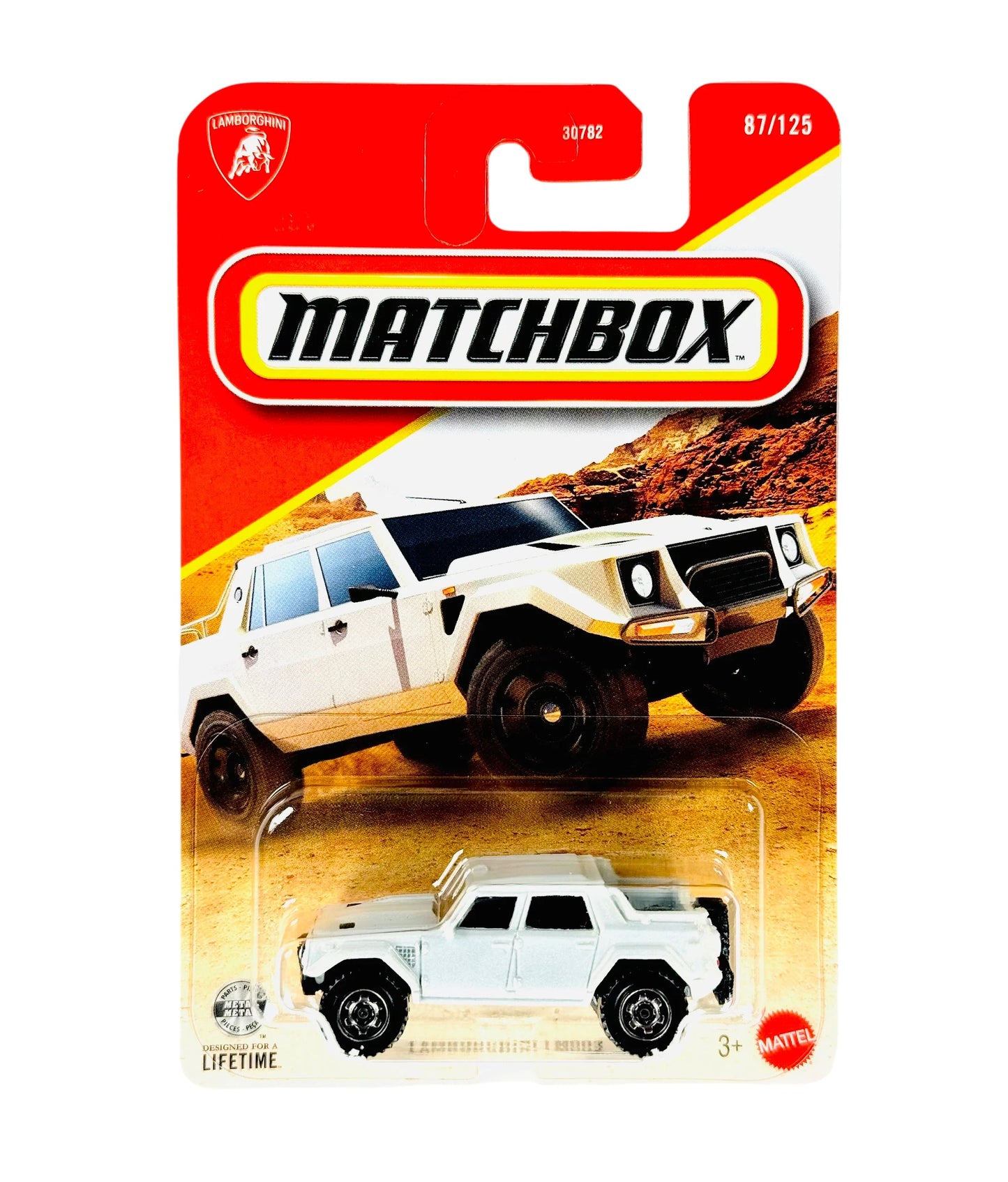 Lamborghini LM002 #87 Long Card - Matchbox - Scala 1/64 Circa