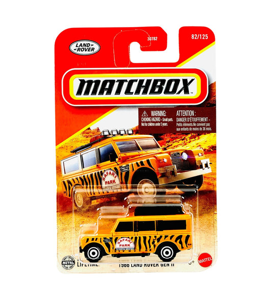 Land Rover Gen II Safari Park #82 Long Card - Matchbox - Matchbox - Scala 1/64 Circa