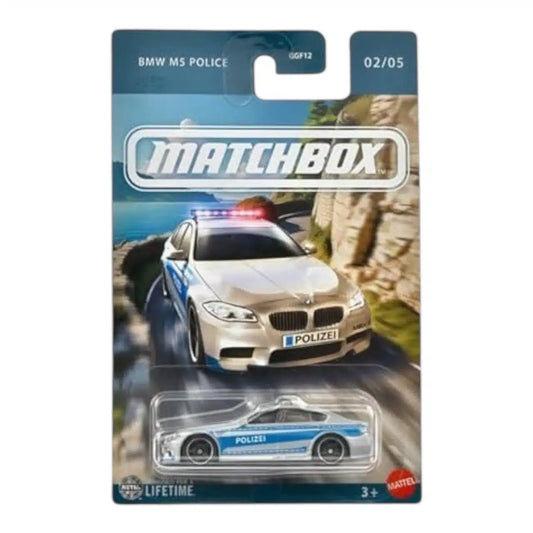 BMW M5 Police 2/5 - Matchbox - Scala 1/64