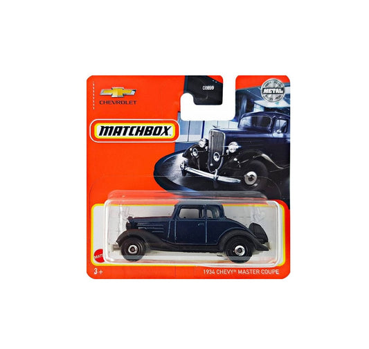1934 Chevy Master Coupe #71 - Matchbox - Scala 1/64 Circa