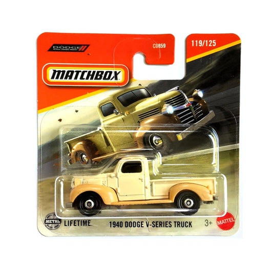 1940 Dodge V-Series Truck #119 - Matchbox - Scala 1/64 Circa