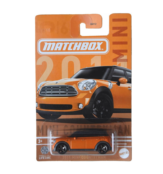 2011 MINI Countryman Orange 5/6 - Matchbox - Scala 1/64