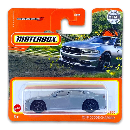 Dodge Charger 2018 Grey #55 - Matchbox - Scala 1/64 Circa