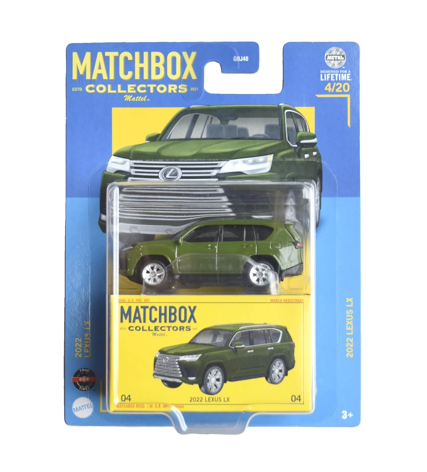 2022 Lexus LX 04/20 - Matchbox Collectors - Scala 1/64 Circa