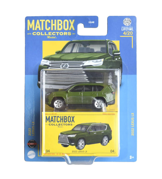 2022 Lexus LX 04/20 - Matchbox Collectors - Scala 1/64 Circa