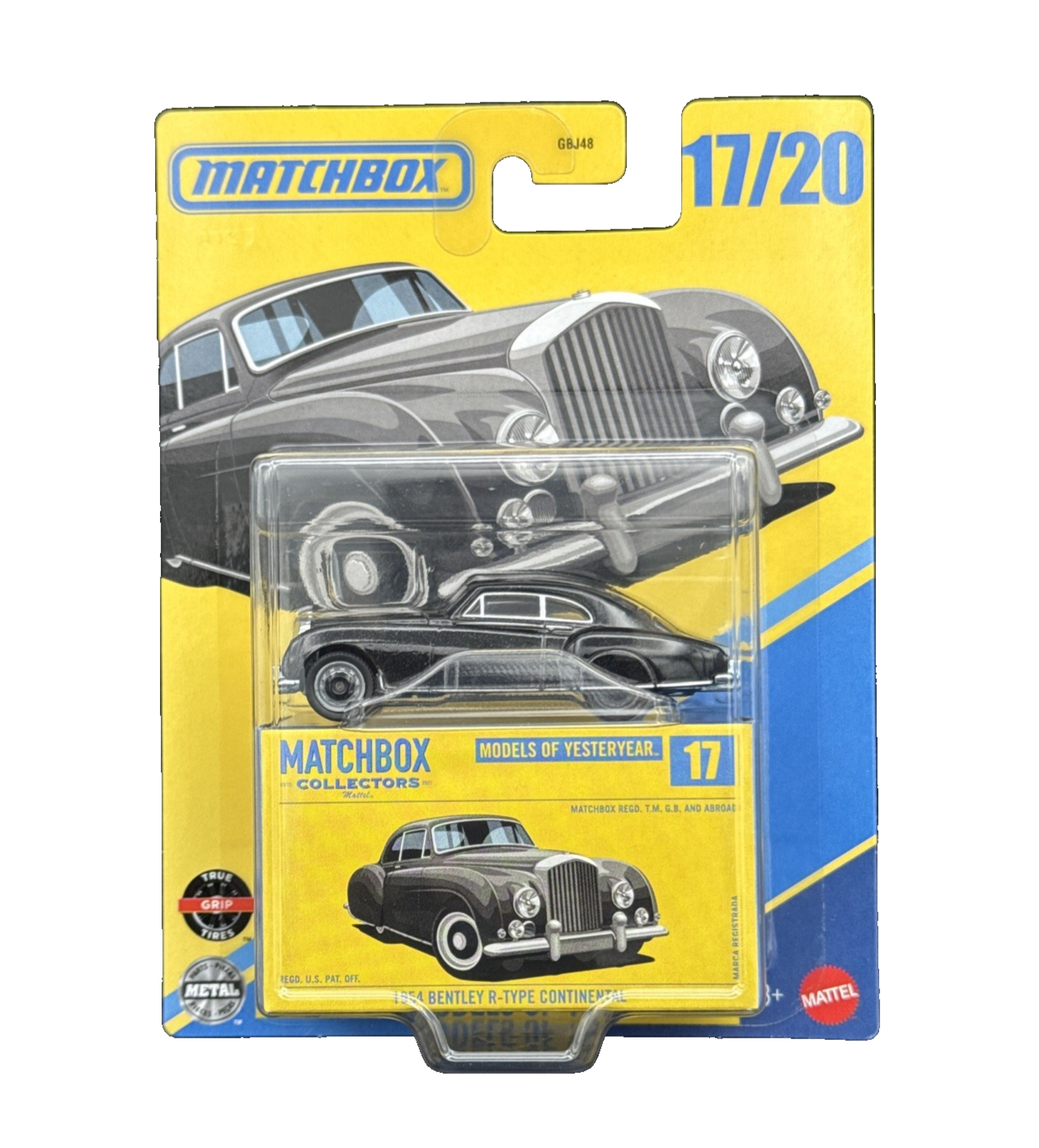 1954 Bentley R-Type Continental - Matchbox Collectors 17/20 - Scala 1/64