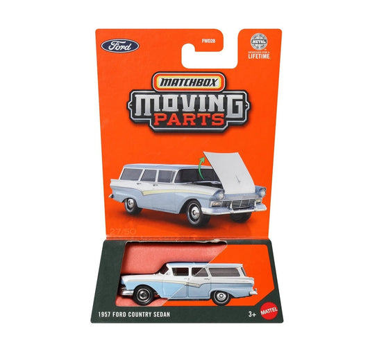 1957 Ford Country Sedan - Matchbox Moving Parts - Scala 1/64 Circa