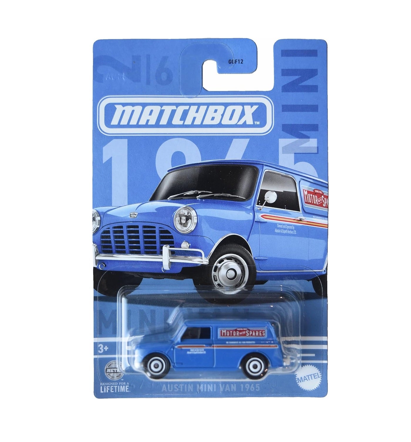 Austin MINI Van 1965 Blue 2/6 - Matchbox - Scala 1/64