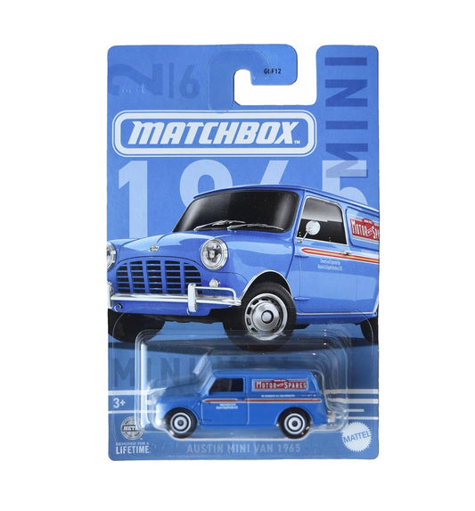 Austin MINI Van 1965 Blue 2/6 - Matchbox - Scala 1/64