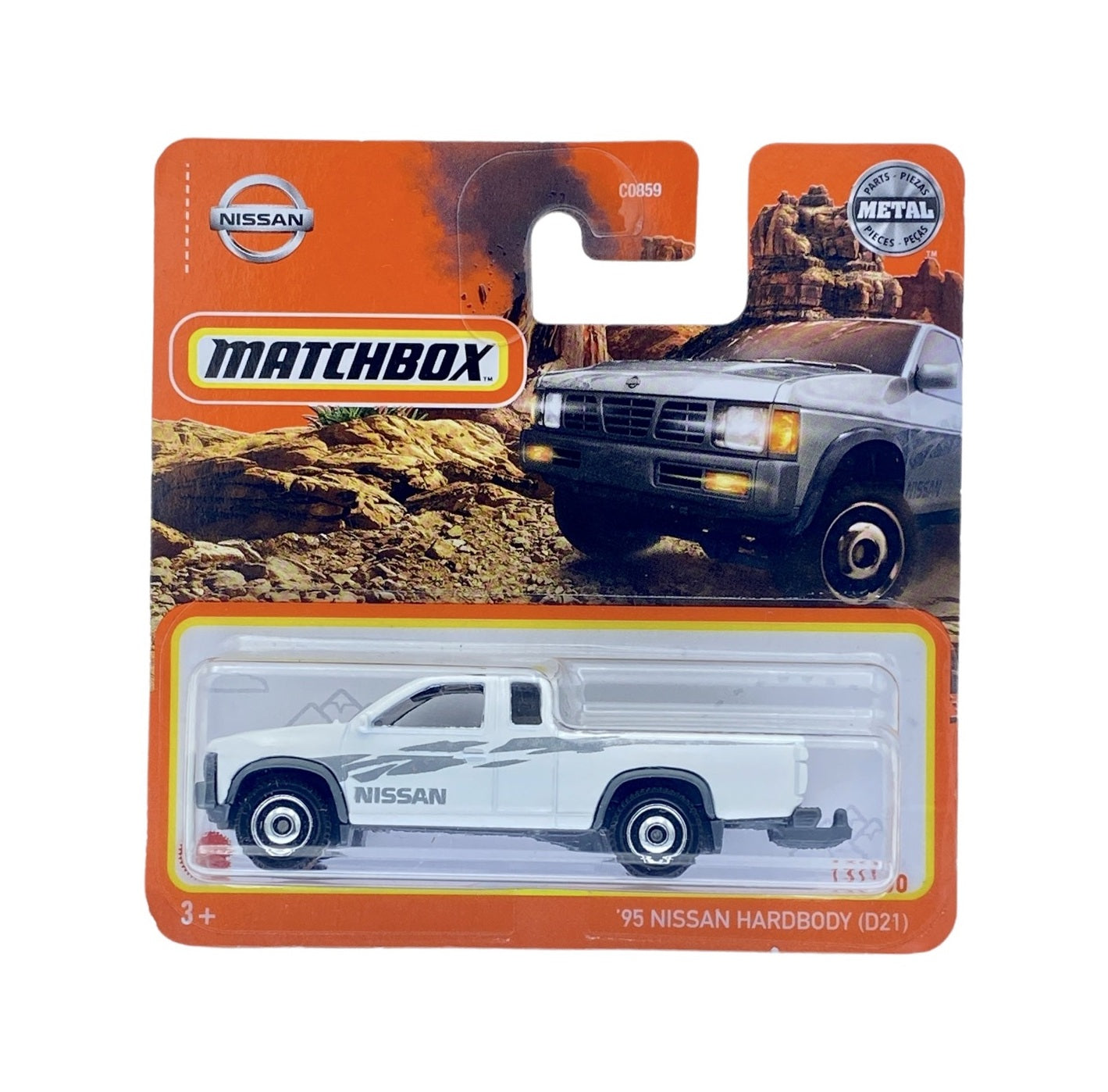 '95 Nissan Hardbody (D21) #17 - Matchbox - Scala 1/64 Circa