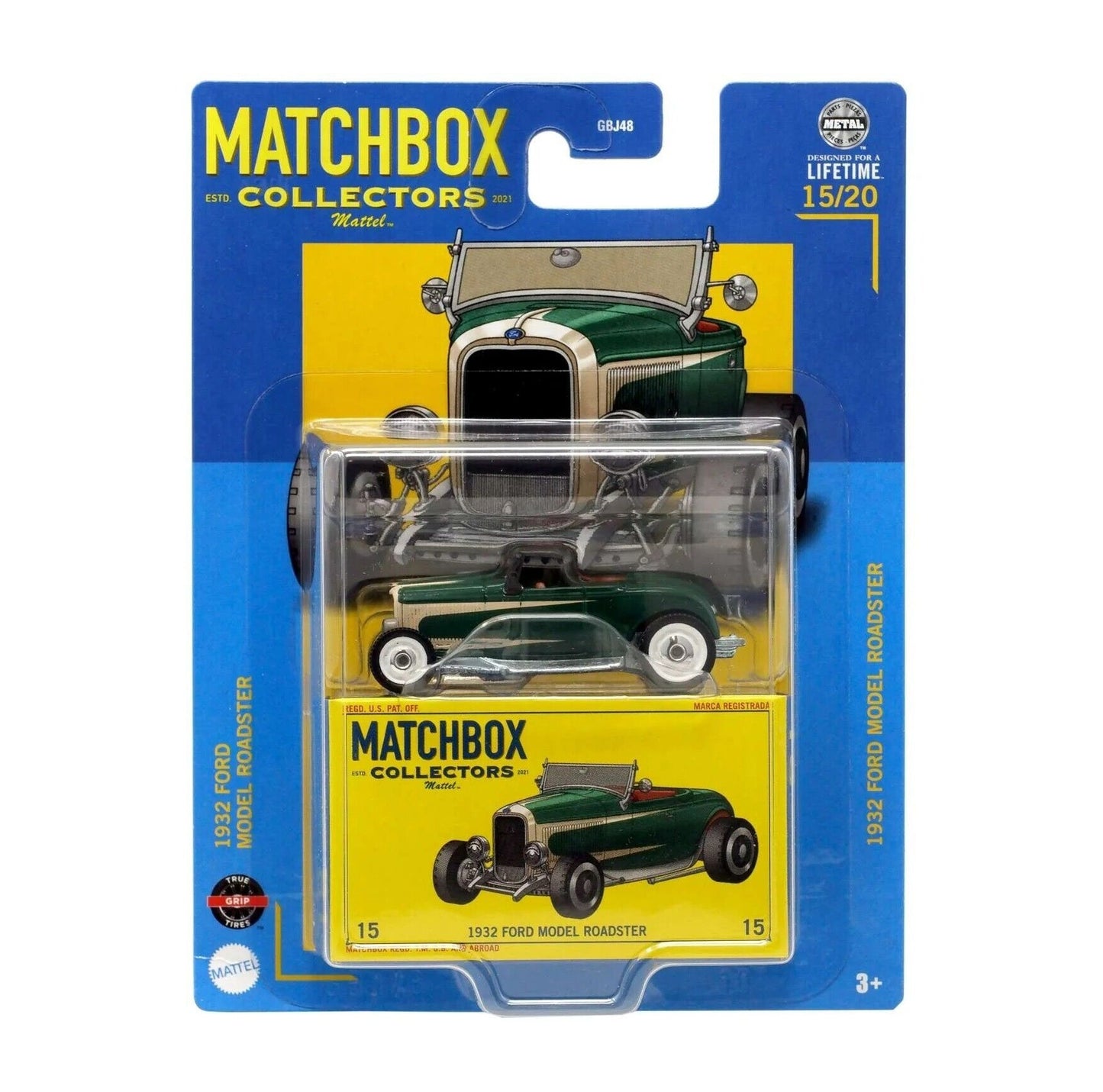 1932 Ford model roadster 15/20 - Matchbox Collectors - Scala 1/64 Circa