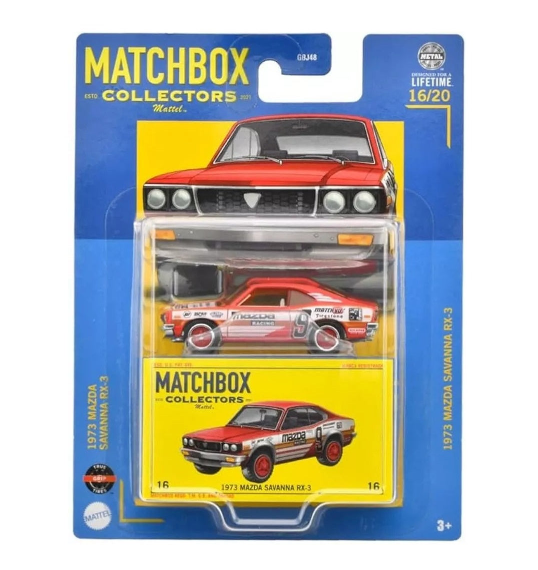 1973 Mazda Savanna RX-3 16/20 - Matchbox Collectors - Scala 1/64 Circa