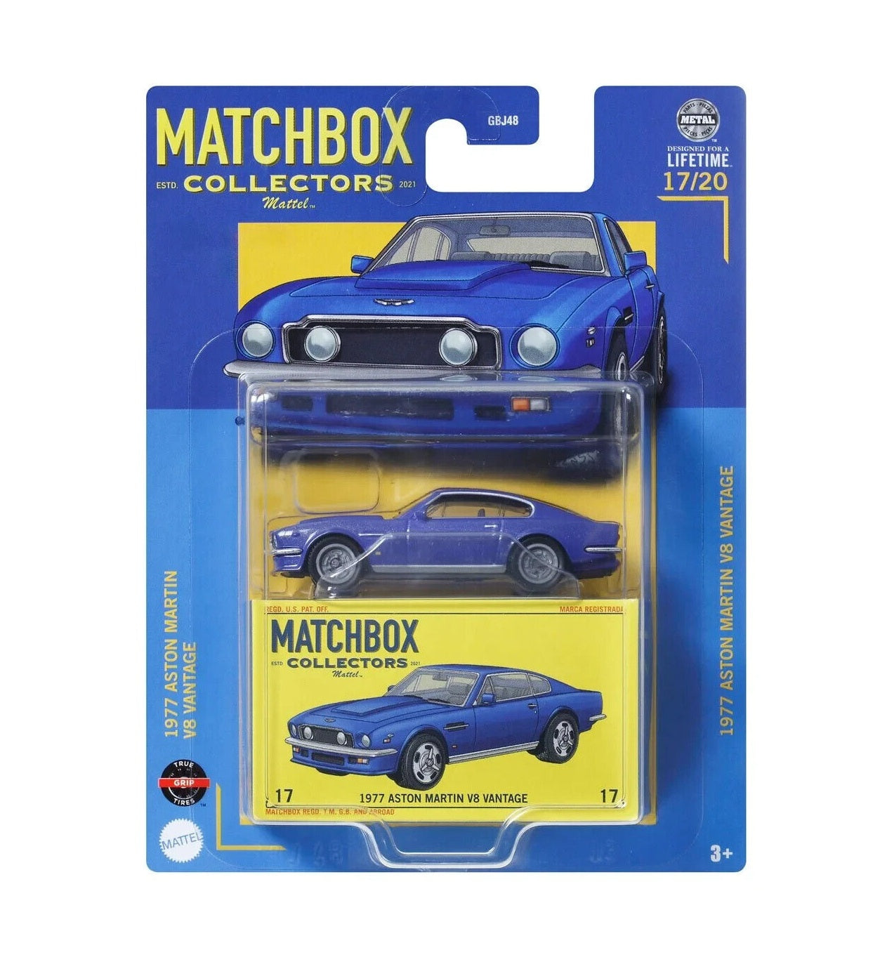Aston Martin V8 Vantage 17/20 - Matchbox Collectors - Scala 1/64 Circa