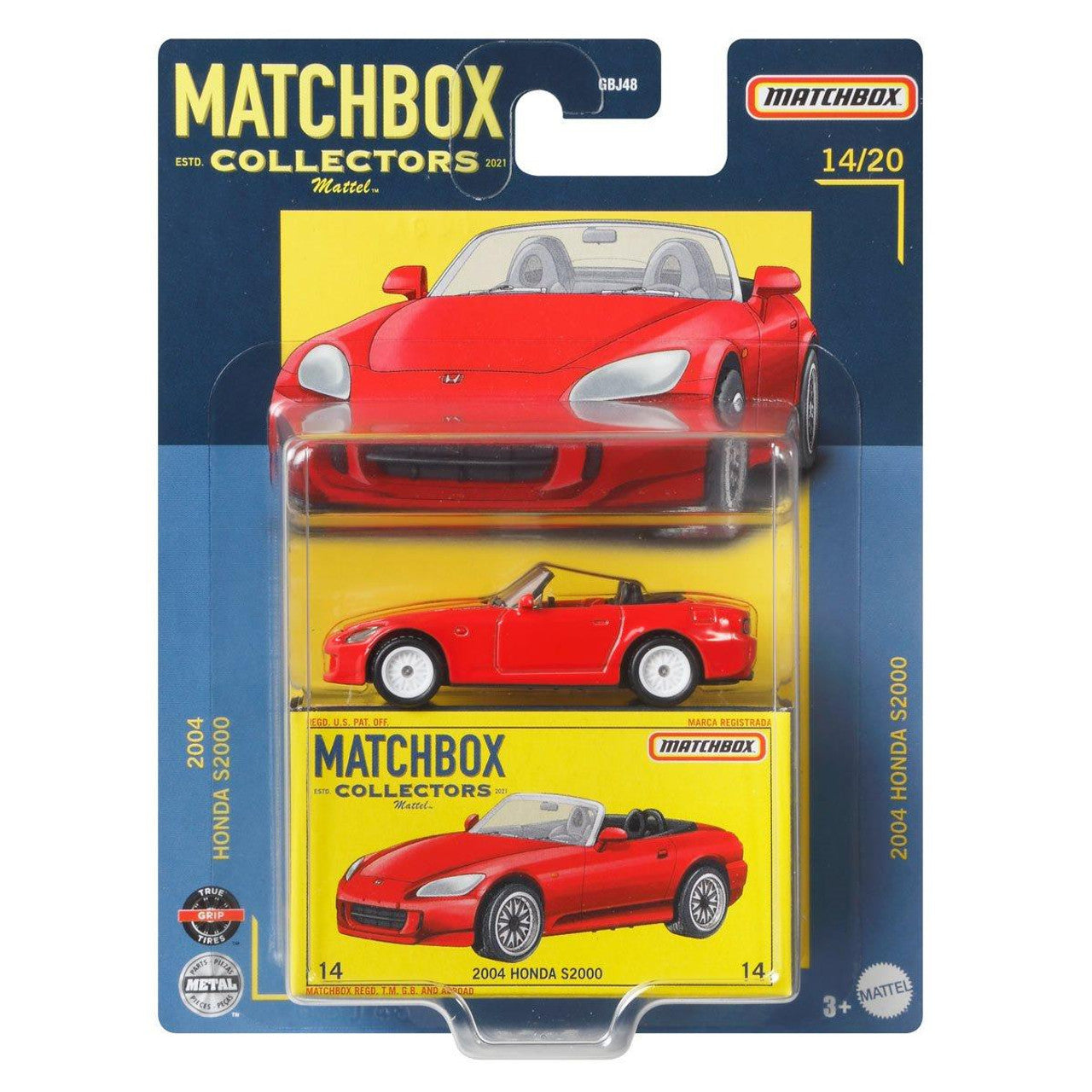 2004 Honda S2000 14/20 - Matchbox Collectors - Scala 1/64 Circa