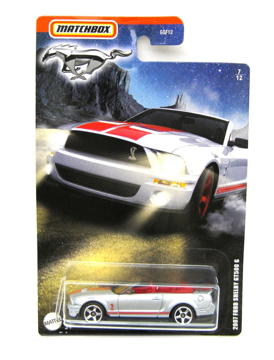 Ford Mustang Shelby GT500 G 2007 Silver - Matchbox - Scala 1/64 Circa