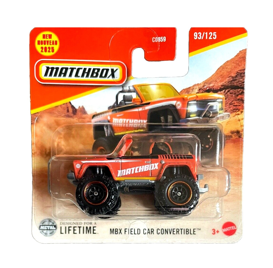 MBX Field Car Convertible #93 - Matchbox - Scala 1/64 Circa