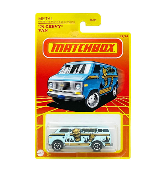 '75 Chevy Van - Series Retro 15/24 - Matchbox - Scala 1/64 Circa