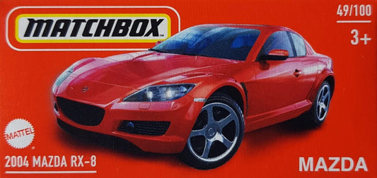 Mazda RX-8 2004 #49 Red - Matchbox - Scala 1/64 Circa