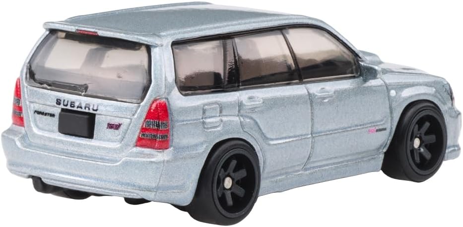 Subaru Forester STI Silver Fast Wagons Series - Series Car Culture - Hot Wheels Premium - Scala 1/64