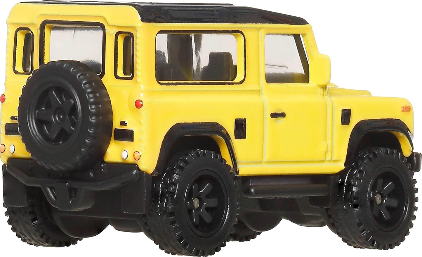 Land Rover Defender 90 Yellow - Series Car Culture Off Road  - Hot Wheels Premium - Scala 1/64