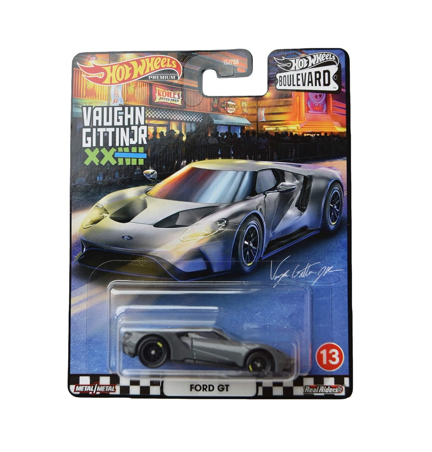 Ford GT #13 - Series Boulevard - Hot Wheels Premium - Scala 1/64