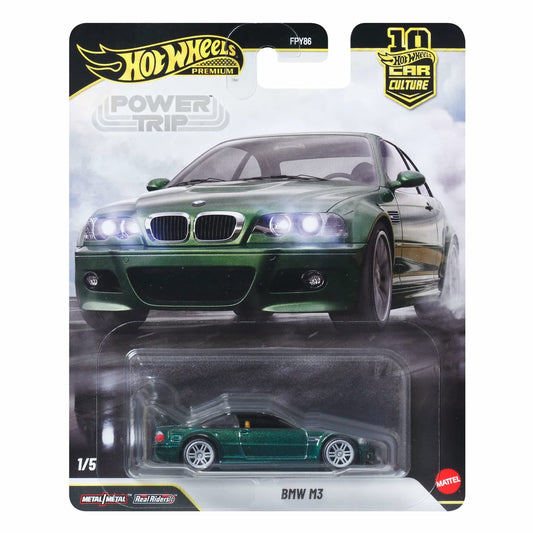 BMW M3 Green - Hot Wheels Premium - Scala 1/64