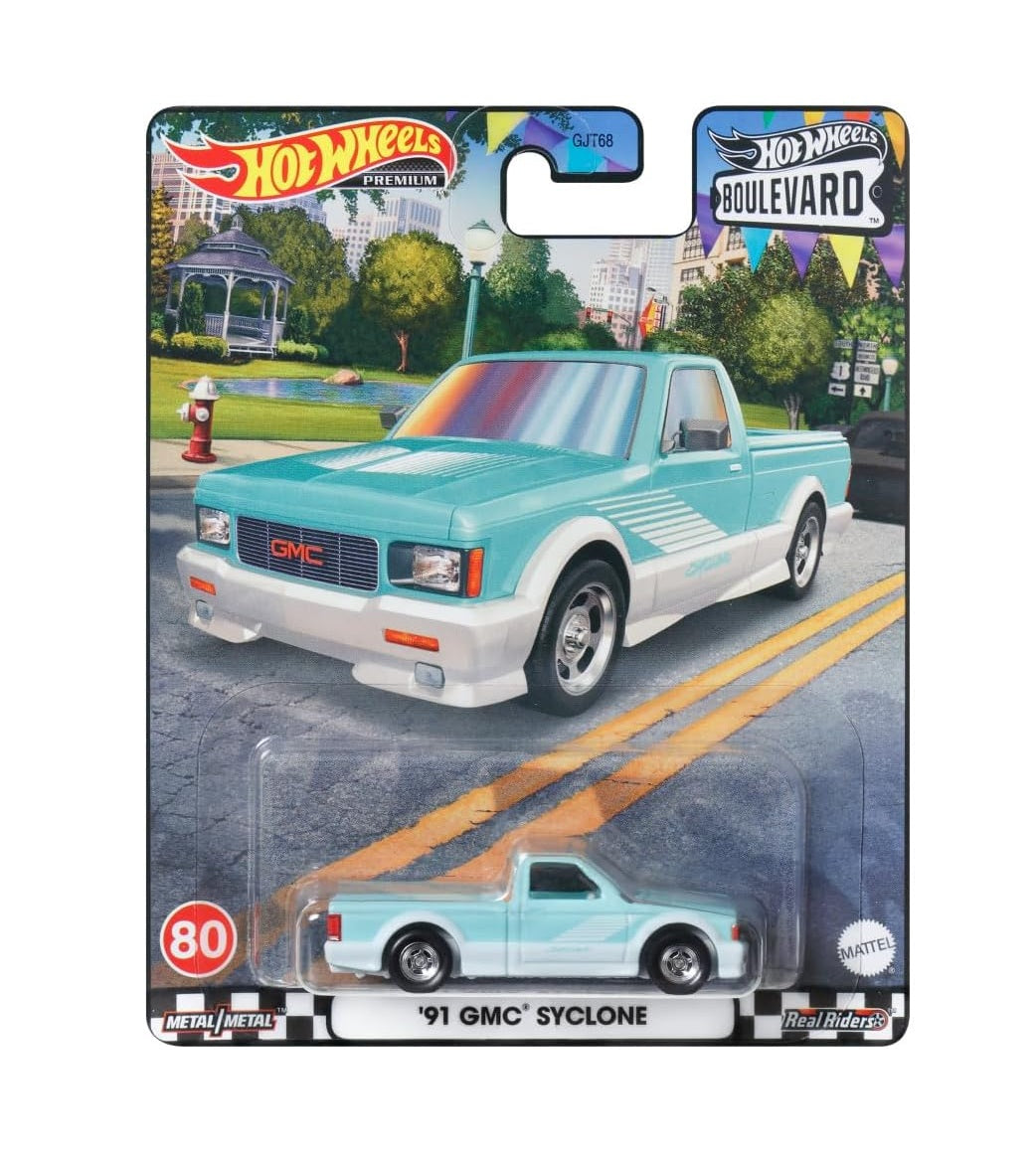 '91 GMC Cyclone #80 Boulevard Series - Hot Wheels Premium - Scala 1/64
