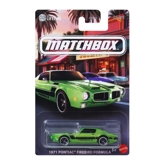 1971 Pontiac Firebird Formula 05/05 - Matchbox - Scala 1/64 Circa