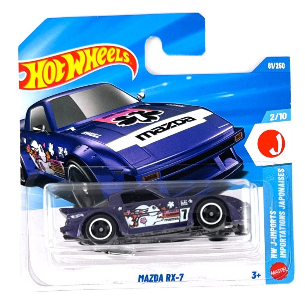 Mazda RX-7 - HW J-Imports 2/10 - Hot Wheels - Scala 1/64 Circa