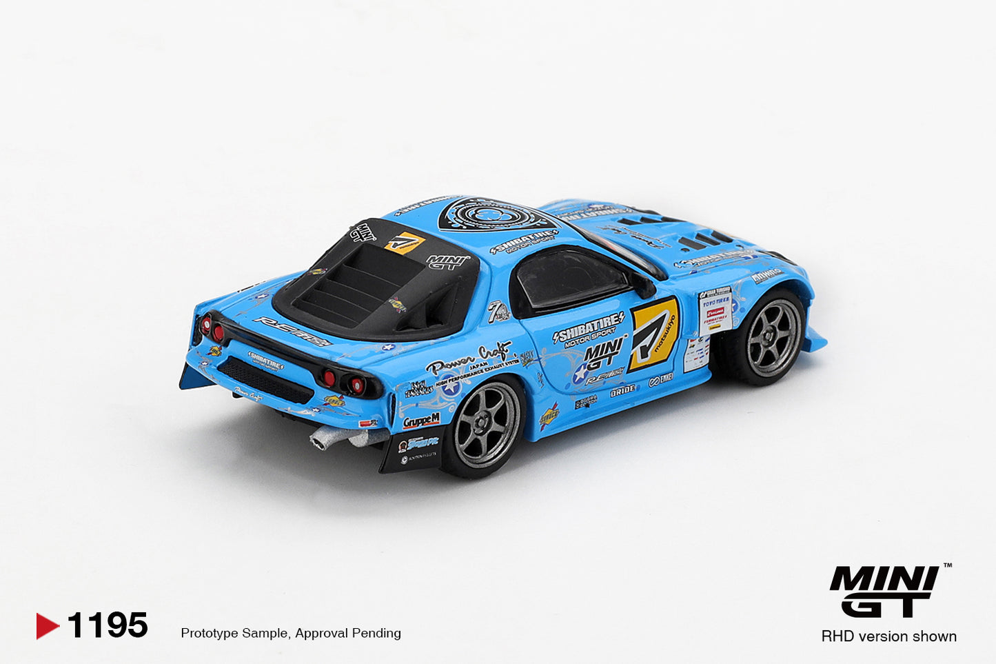 Mazda RX-7 RE-Amemiya 2025 D1GP 2025 - Mini GT - Scala 1/64 MGT01195-R