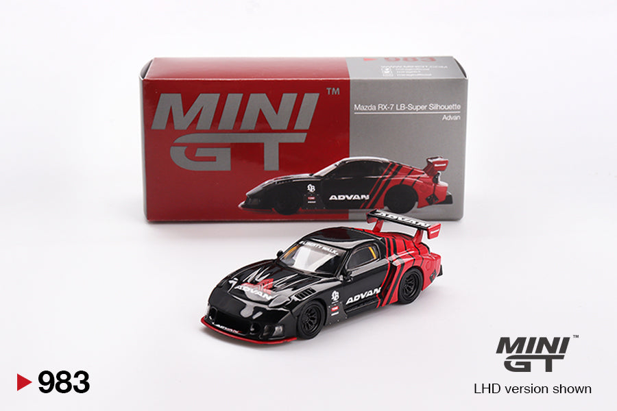 Mazda RX7 LB-Super Silhoutte Advan 2024 - Mini GT - Scala 1/64 MGT00983-L