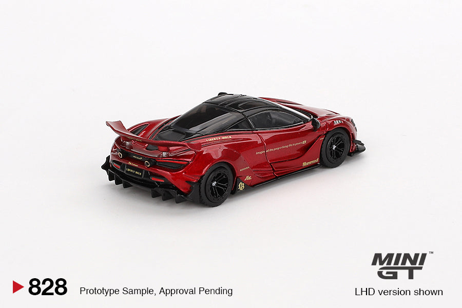 McLaren 720S LB☆Works Gem Red - Mini GT - Scala 1/64 MGT00828-L