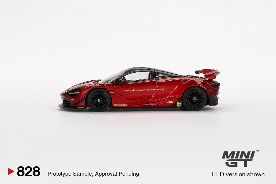 McLaren 720S LB★Works Gem Red - Mini GT - Scala 1/64 MGT00828-L