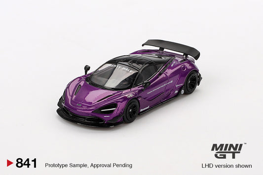 McLaren 720S LB★Works Purple - Mini GT - Scala 1/64 MGT00841-L
