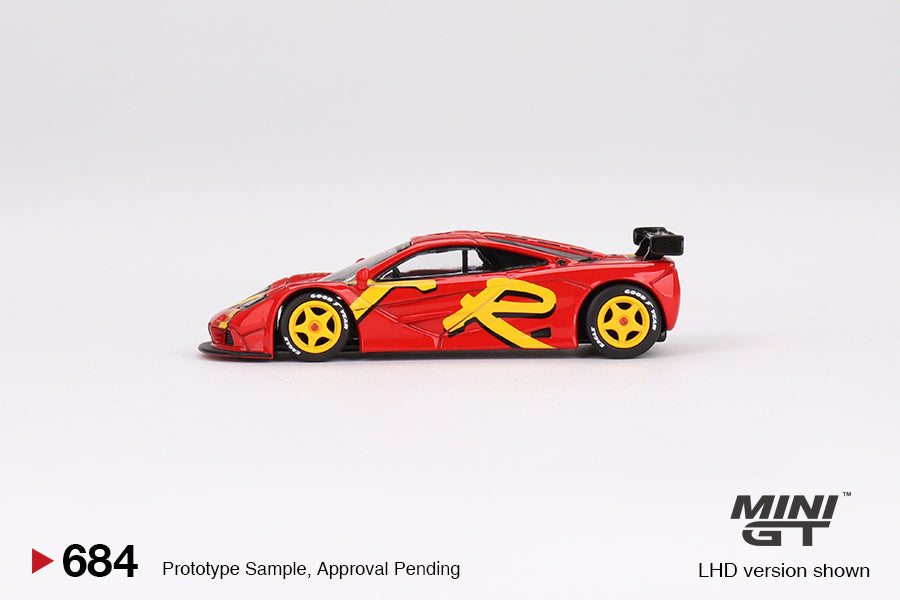 McLaren F1 GTR 1996 Presentation - Mini GT - Scala 1/64 MGT00684